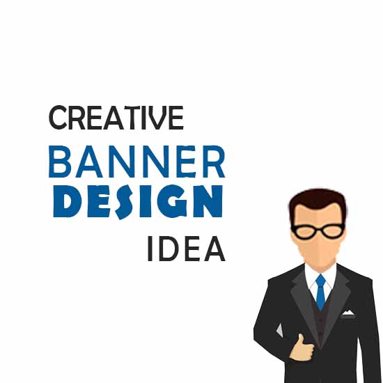 add images in banner design backgroud