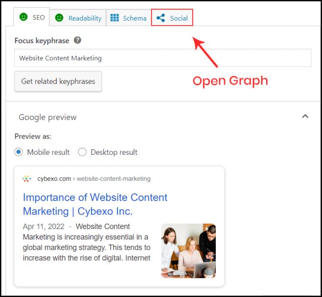 Difference Between Meta and Open Graph Description Cybexo Inc.